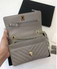 Клатч Сhan**l Chevron Trendy CC WOC Grey